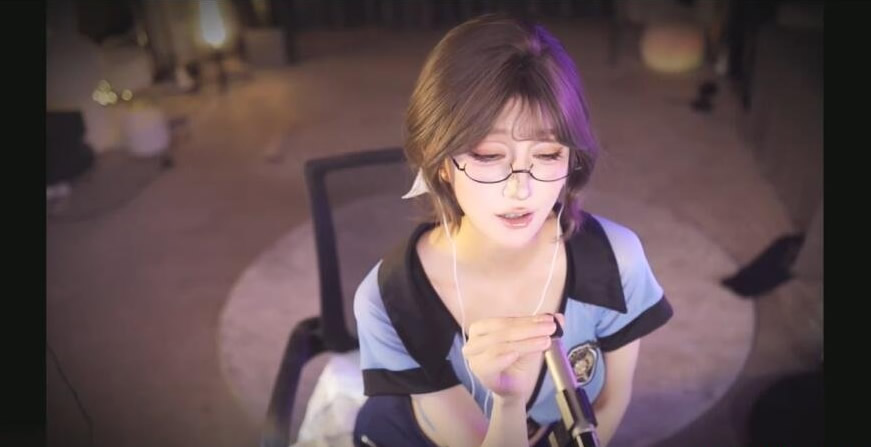 虎牙张爱玲Aily 特殊体能训练