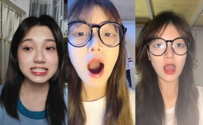 恋物癖定制 清纯在校大学生反差感2人口腔特写[21V-1.23G]