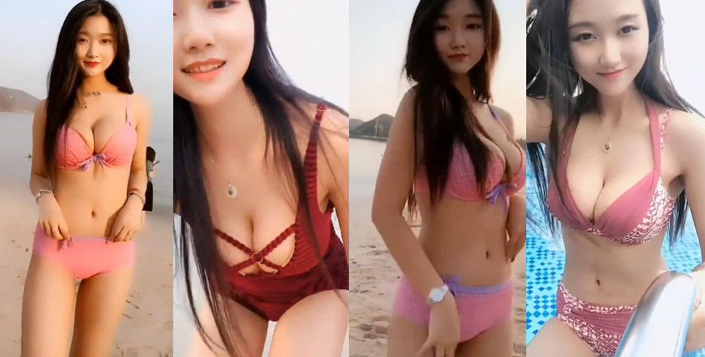 快手百万粉网红 诗轩 泳装户外热舞合集 51V