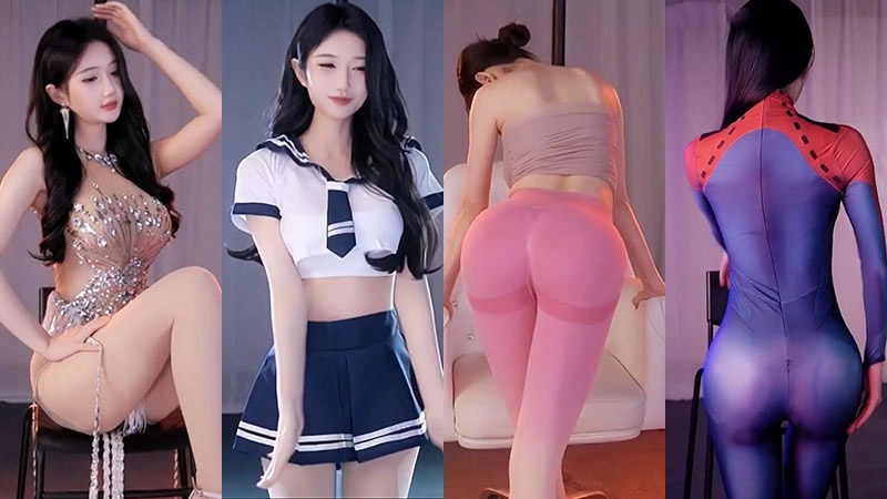 B站UP爱跳舞的小七/ 虎牙坏空空充电专属舞蹈视频合集[40V/3.42G]