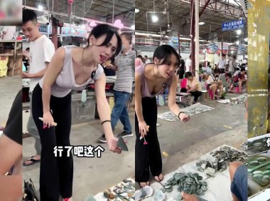 抖音最漂亮的翡翠女主播_网红小蕊翡翠是谁？