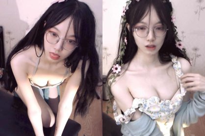 B站 清月已经不困了 舰长福利写真视频