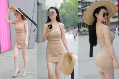 [街拍]137.性感低胸包臀裙-左公子[图片/视频/13.51G]