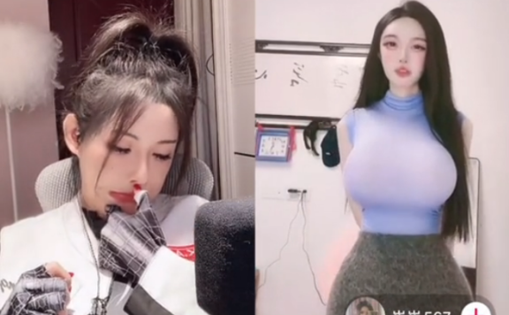 崔萧组合梦幻联动_抖音美女出处