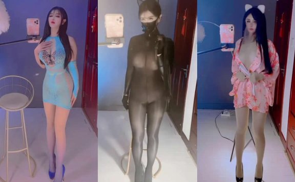 【VIP补档】快手 女主角露露 私拍福利【9V】