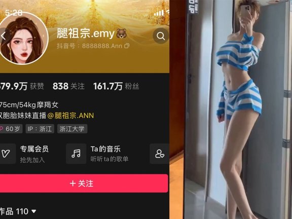 抖音 腿祖宗emy 微密圈合集[持续更新]