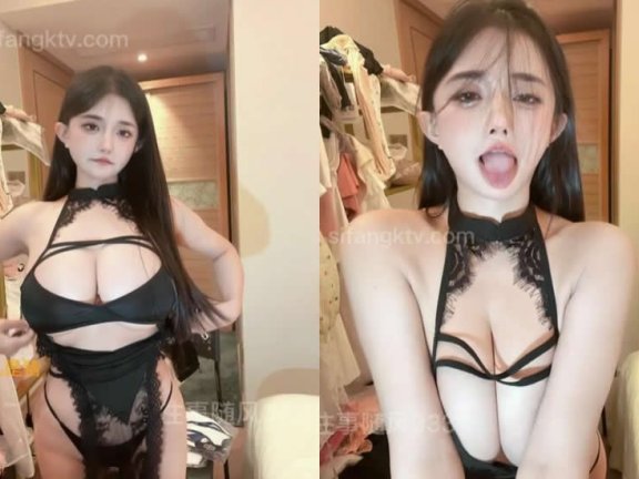 虎牙 古阿扎 情趣内衣凸点 波涛汹涌【1V】